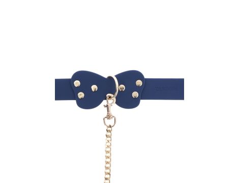 Silicone Collar and Leash Blue - 6