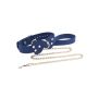 Silicone Collar and Leash Blue - 6