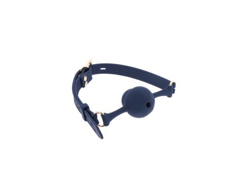 Silicone Mouth Gag Blue - 3