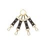 Studded Hogtie Black - 5