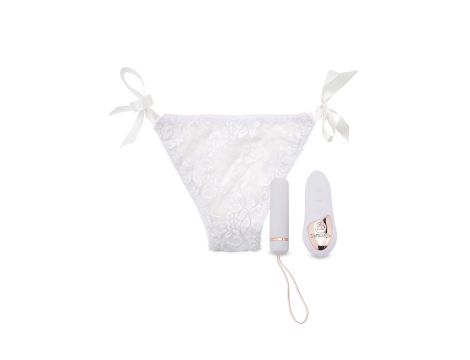 Remote Control Pleasure Panty White