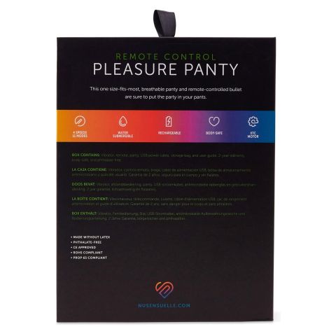 Remote Control Pleasure Panty White - 6