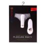 Remote Control Pleasure Panty White - 3