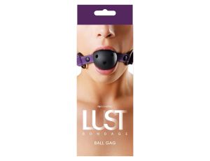 Lust Bondage Ball Gag Purple - image 2