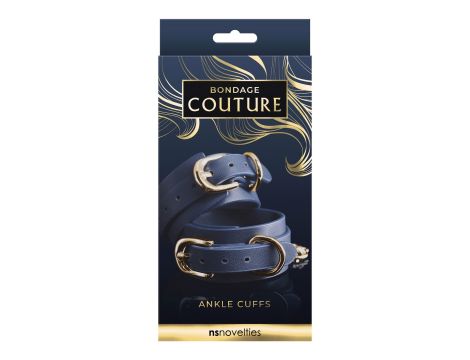 Bondage Couture Ankle Cuff Blue - 2