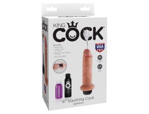 Squirting Cock 6 Inch Light skin tone - image 2