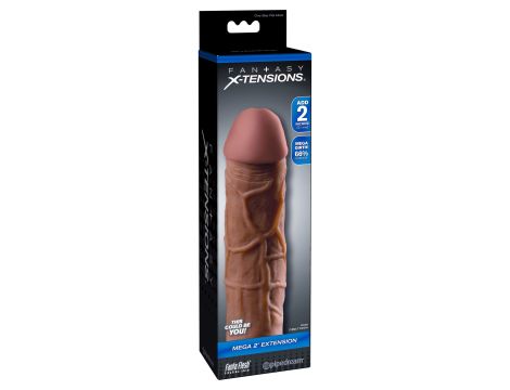 FX Mega 2 Inch Extension Brown skin tone