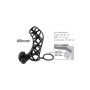 FX Extreme Silicone Power Cage Black - 5