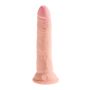 3D Triple Density Cock 7 inch Light skin tone - 4