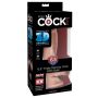 3D Cock with Balls 6.5 inch Light skin tone - 3