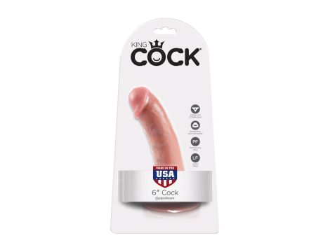 Cock 6 Inch Light skin tone - 2