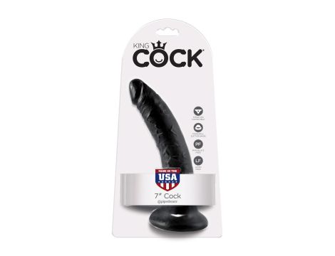 Cock 7 Inch Black - 2