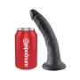 Cock 7 Inch Black - 4