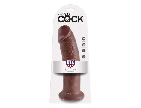 Cock 10 Inch Brown skin tone - 2