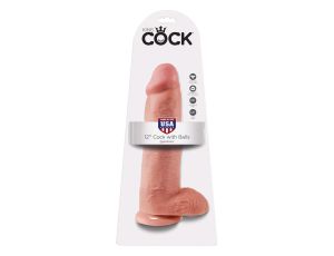 Cock 12 Inch With Balls Light skin tone - image 2