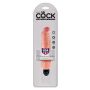 King Cock 7 Inch Vibr Stiffy Light skin tone - 3