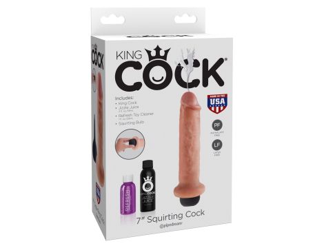 Squirting Cock 7 Inch Light skin tone - 2