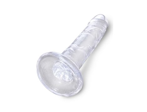 King Cock 6 Inch Cock Transparent - 4