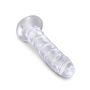 King Cock 6 Inch Cock Transparent - 4