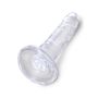 King Cock 6 Inch Cock Transparent - 5