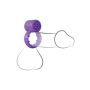 Pierścień-SENSUAL TOUCH LOVE RING PURPLE - 4