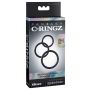 Silicone 3-Ring Stamina Set Black - 3