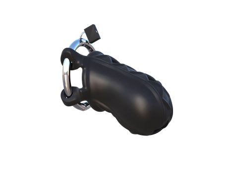 Extreme Silicone Cock Blocker Black