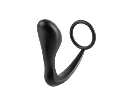 Ass-Gasm Cockring Plug Black - 3