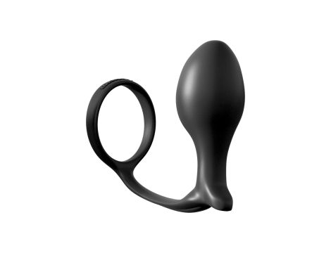 Cockring Advanced Plug Black