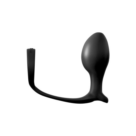 Cockring Advanced Plug Black - 4