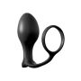 Cockring Advanced Plug Black - 4