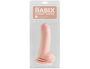 8 Inch Dong with Suction Cup Light skin tone - image 2