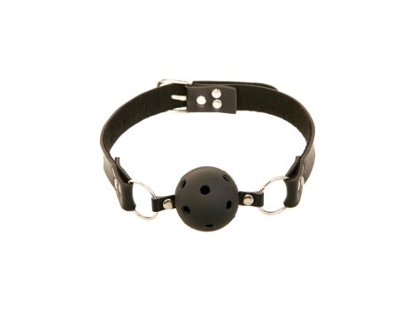 Breathable Ball Gag Black - 4