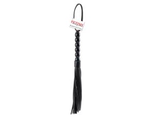 Beaded Cat-o-Nine Tails Black