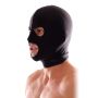 Spandex 3 Hole Hood Black - 4