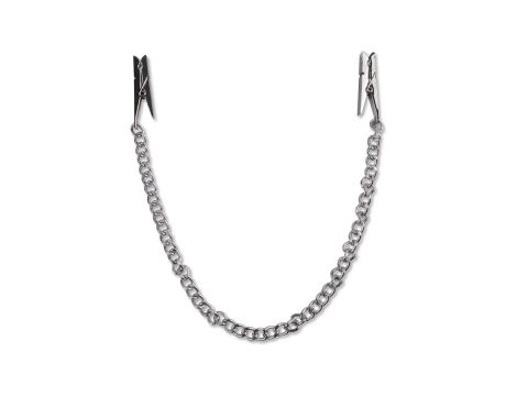 Nipple Chain Clips Silver