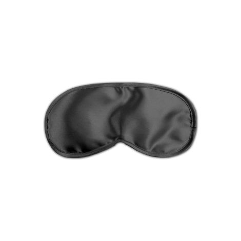 Satin Love Mask Black