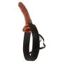 10 Inch Hollow Strap-On Black - 4