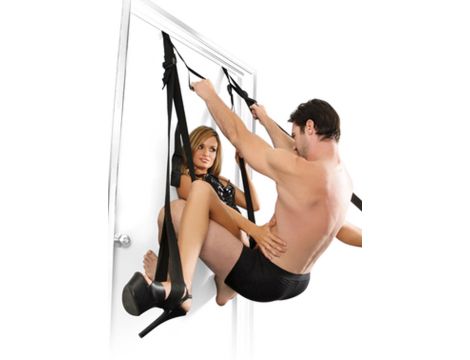 Deluxe Fantasy Door Swing Black - 4