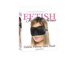 Deluxe Fantasy Love Mask Black - image 2