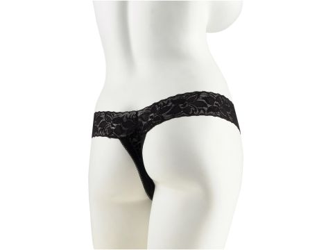 Hanky Spank Me Vibrating Panty Black - 4