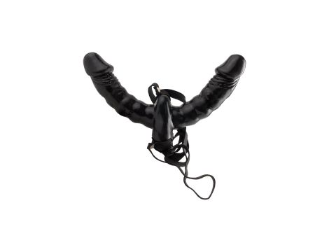 Vibr. Double Delight Strap-On Black - 4