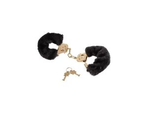 Deluxe Furry Cuffs Gold