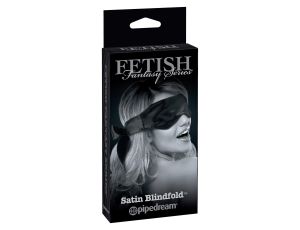 Satin Blindfold Black - image 2