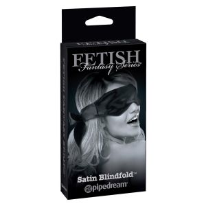 Satin Blindfold Black - image 2