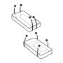 Wraparound Mattress Restraints Black - 4