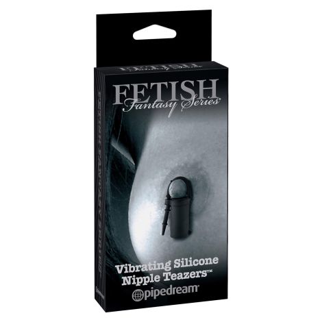 Vibrating Nipple Teazers Black - 2