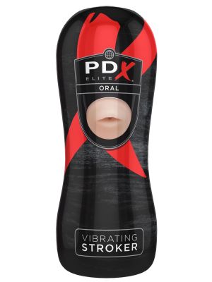 Vibrating Stroker Oral Light skin tone - image 2