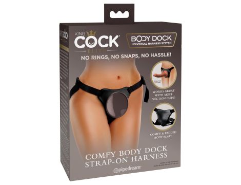 Comfy Body Dock Harness Black - 2