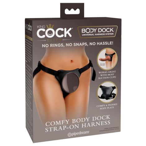 Comfy Body Dock Harness Black - 2